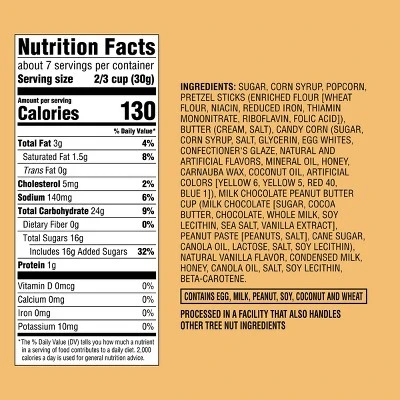 Fall Harvest Caramel Peanut Butter Pop Snack Mix - 7oz - Favorite Day™ 3 Fall Harvest Caramel Peanut Butter Pop Snack Mix - 7oz - Favorite Day™ - Image 3