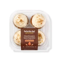 Gourmet Pumpkin Spice Cupcakes - 11.5oz/4ct - Favorite Day™ -Favorite Day GUEST 0b5b6d13 4d34 4dcf b68a dc7cc5227ddf