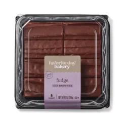 Fudge Iced Brownies - 13oz/8ct - Favorite Day™ -Favorite Day GUEST 0f068e1d dbbd 4aca af74 27f4a554d7c2