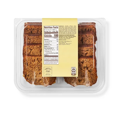 Banana Nut Sliced Cake - 14.1oz - Favorite Day™ 1 Banana Nut Sliced Cake - 14.1oz - Favorite Day™