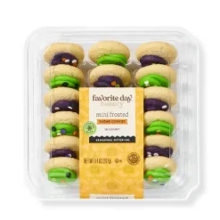 Halloween Mini Frosted Sugar Cookies - 9.4oz/18ct - Favorite Day™ -Favorite Day GUEST 1055ddb0 ad84 4eea bc17 f0eac88aaba9