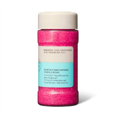 Pink Sanding Sugar - 3.7oz - Favorite Day™ 2 Pink Sanding Sugar - 3.7oz - Favorite Day™ - Image 2