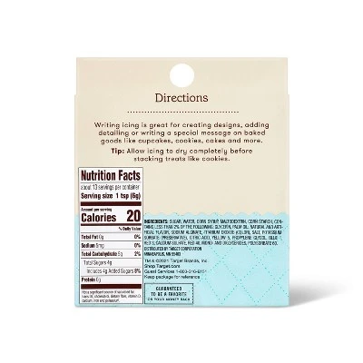 4pk Writing Icing - 2.7oz - Favorite Day™ 2 4pk Writing Icing - 2.7oz - Favorite Day™ - Image 2