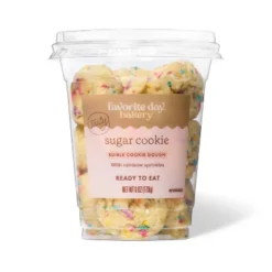 Sugar Cookie Edible Cookie Dough With Rainbow Sprinkles - 6oz - Favorite Day™ 5 Sugar Cookie Edible Cookie Dough With Rainbow Sprinkles - 6oz - Favorite Day™ -Favorite Day GUEST 22fe0ad6 6457 4300 9ebc a37745d6aaca