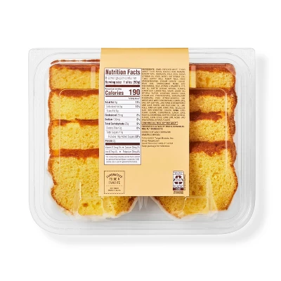 Iced Lemon Sliced Loaf Cake - 14.1oz - Favorite Day™ 2 Iced Lemon Sliced Loaf Cake - 14.1oz - Favorite Day™ - Image 2