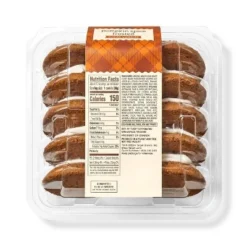 Harvest Pumpkin Spice Frosted Cookies - 13.5oz/10ct - Favorite Day™