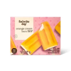 Orange Cream Ice Cream Bars - 30oz/12ct - Favorite Day™ -Favorite Day GUEST 32678ae7 9699 4d7c ba2f 7c2accadc616