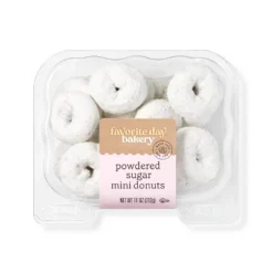Powdered Sugar Mini Donuts - 11oz - Favorite Day™ -Favorite Day GUEST 3358841f a7ce 4157 9821 e7c90ac11faa