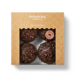 Double Chocolate Chip Muffins - 16oz/4ct - Favorite Day™ -Favorite Day GUEST 3ba19810 ee01 43fe a0d6 a41061079c9b