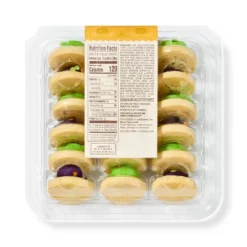 Halloween Mini Frosted Sugar Cookies - 9.4oz/18ct - Favorite Day™