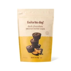 Dark Chocolate Peanut Butter Cups - 12oz - Favorite Day™ -Favorite Day GUEST 44e83f7c 0a5b 4a7a 9720 ea4c9fd37c95