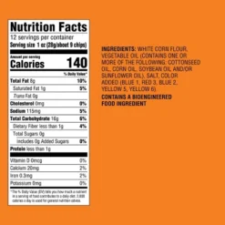 Halloween Orange And Black Triangle Tortilla Chips - 12oz - Favorite Day™ -Favorite Day GUEST 475fefe0 30da 437a 8a99 b91378bdf91c