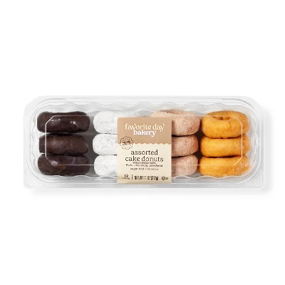 Assorted Cake Donuts - 11oz/12ct - Favorite Day™ 3 Assorted Cake Donuts - 11oz/12ct - Favorite Day™ - Image 3