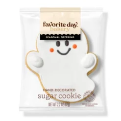Halloween Hand Decorated Ghost Cookies - 2.20oz - Favorite Day™ -Favorite Day GUEST 54b0877a be3e 4e43 af75 fb7dc7c6079b