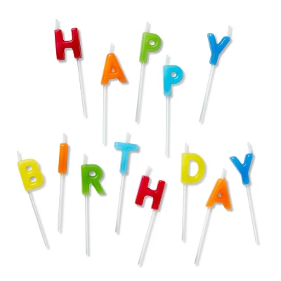 Happy Birthday Candles - 13ct - Favorite Day™ 1 Happy Birthday Candles - 13ct - Favorite Day™