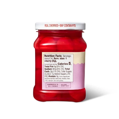Maraschino Cherries Without Stems - 12oz - Favorite Day™ 2 Maraschino Cherries Without Stems - 12oz - Favorite Day™ - Image 2