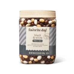 Black & White Trail Mix - 38oz - Favorite Day™ -Favorite Day GUEST 5f14f512 2257 44b6 a738 01899112f328