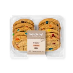 Sugar Cookies With M&Ms - 10ct/12.5oz - Favorite Day™ -Favorite Day GUEST 5fb91f85 1dbb 457a bef8 78ccf5e3edbe