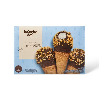 Vanilla Ice Cream Cones - 8pk/35.2 Fl Oz - Favorite Day™ 3 Vanilla Ice Cream Cones - 8pk/35.2 Fl Oz - Favorite Day™ - Image 3