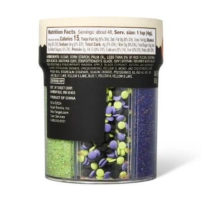 Halloween Sprinkles 6-Cell - 6.95oz - Favorite Day™ 1 Halloween Sprinkles 6-Cell - 6.95oz - Favorite Day™