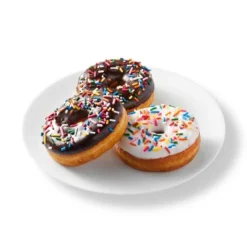 Iced Sprinkle Raised Donut Variety - 12ct - Favorite Day™