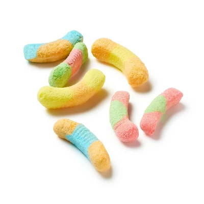 Halloween Fruity Sour Freeze-Dried Candy Worms - 3oz - Favorite Day™ 2 Halloween Fruity Sour Freeze-Dried Candy Worms - 3oz - Favorite Day™ - Image 2