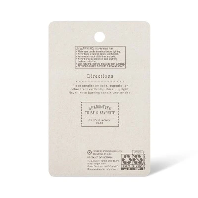 Happy Birthday Candles - 13ct - Favorite Day™ 2 Happy Birthday Candles - 13ct - Favorite Day™ - Image 2