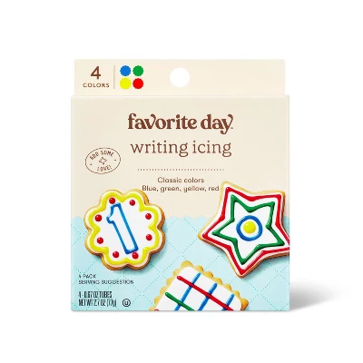 4pk Writing Icing - 2.7oz - Favorite Day™ 3 4pk Writing Icing - 2.7oz - Favorite Day™ - Image 3