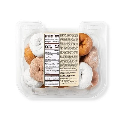 Assorted Mini Donuts - 11oz - Favorite Day™ 1 Assorted Mini Donuts - 11oz - Favorite Day™