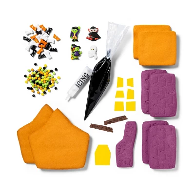 Halloween Ready-to-Decorate Sugar Cookie Monster Club House Kit - 29oz - Favorite Day™ 1 Halloween Ready-to-Decorate Sugar Cookie Monster Club House Kit - 29oz - Favorite Day™