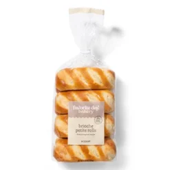 Brioche Petite Rolls - 9.88oz/8ct - Favorite Day™ -Favorite Day GUEST 6fa146c1 21db 4035 9d60 1c319952e555