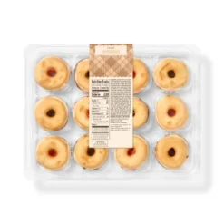 Harvest Iced Mini Donuts - 8oz/12ct - Favorite Day™