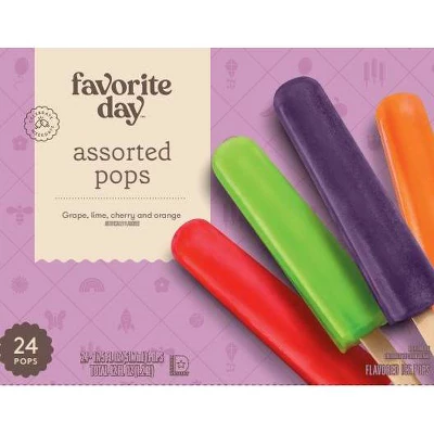 Assorted Flavor Frozen Pops - 24pk/42 Fl Oz - Favorite Day™ 3 Assorted Flavor Frozen Pops - 24pk/42 Fl Oz - Favorite Day™ - Image 3