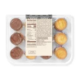 Halloween Assorted Mini Cupcakes - 10oz/12ct - Favorite Day™