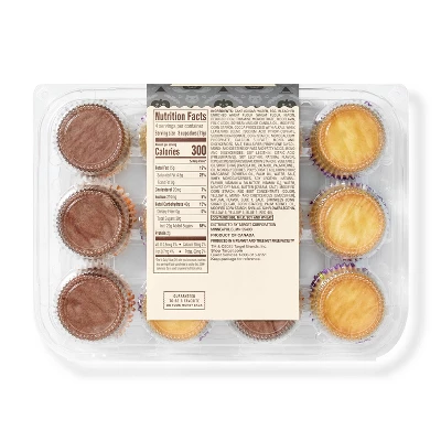 Halloween Assorted Mini Cupcakes - 10oz/12ct - Favorite Day™ 1 Halloween Assorted Mini Cupcakes - 10oz/12ct - Favorite Day™
