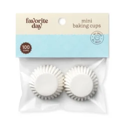 Mini White Baking Cups - 100ct - Favorite Day™ -Favorite Day GUEST 7fdc99f1 5bf0 48b4 87a4 cea4d0d955e7