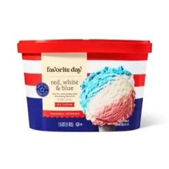 Vanilla And Berry Red White And Blue Frozen Ice Cream - Favorite Day™ -Favorite Day GUEST 88e11656 04ae 41f8 ba28 49c14f3d5f42