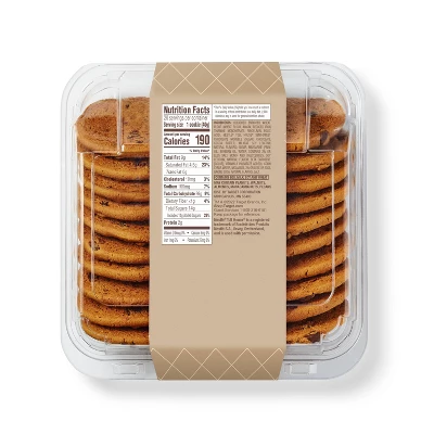 Chocolate Chip Cookies Made With Nestle Toll House - 28.2oz/20ct - Favorite Day™ 2 Chocolate Chip Cookies Made With Nestle Toll House - 28.2oz/20ct - Favorite Day™ - Image 2