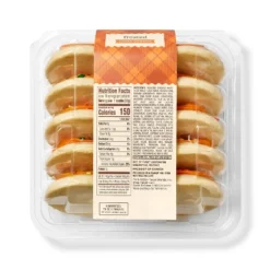 Halloween Orange Frosted Cookies - 13.5oz/10ct - Favorite Day™