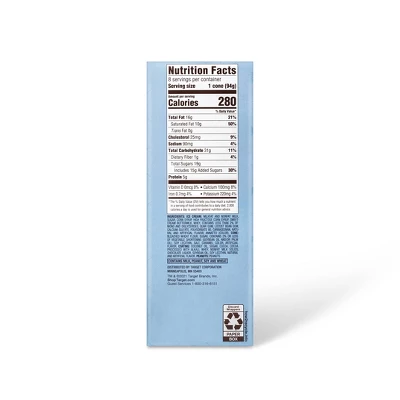 Vanilla Ice Cream Cones - 8pk/35.2 Fl Oz - Favorite Day™ 2 Vanilla Ice Cream Cones - 8pk/35.2 Fl Oz - Favorite Day™ - Image 2