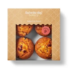 Cranberry Orange Muffins - 16oz/4ct - Favorite Day™ -Favorite Day GUEST 9c979b39 a1f4 45ba b313 a0358a5efbec