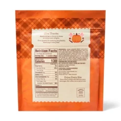 Fall Harvest Pumpkin Spice Dipped Sandwich Cookies - 6.5oz - Favorite Day™