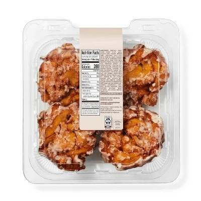 Glazed Apple Fritters - 14oz - Favorite Day™ 2 Glazed Apple Fritters - 14oz - Favorite Day™ - Image 2