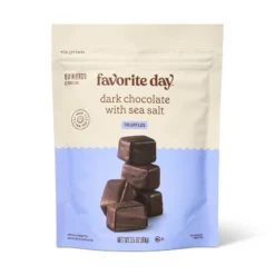 Dark Chocolate With Sea Salt Truffle Candy - 3.5oz - Favorite Day™ -Favorite Day GUEST ab665458 4f0a 4f4c a229 6bbab4bbc57d