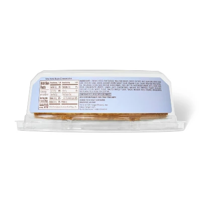 New York Style Cheesecake Slices - 12oz/4ct - Favorite Day™ 1 New York Style Cheesecake Slices - 12oz/4ct - Favorite Day™