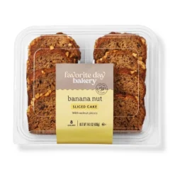 Banana Nut Sliced Cake - 14.1oz - Favorite Day™ 5 Banana Nut Sliced Cake - 14.1oz - Favorite Day™ -Favorite Day GUEST af7ca0ae 1fc4 4d1f beb6 16a38e27a106