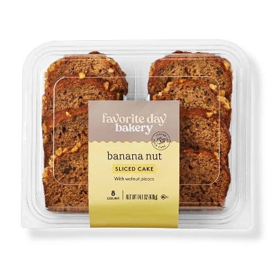 Banana Nut Sliced Cake - 14.1oz - Favorite Day™ 3 Banana Nut Sliced Cake - 14.1oz - Favorite Day™ - Image 3