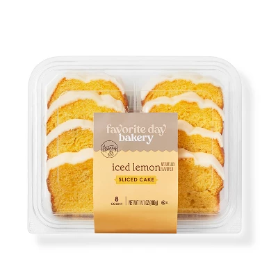 Iced Lemon Sliced Loaf Cake - 14.1oz - Favorite Day™ 3 Iced Lemon Sliced Loaf Cake - 14.1oz - Favorite Day™ - Image 3