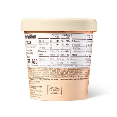 Peach Cobbler Ice Cream - 1 Pint - Favorite Day™ 1 Peach Cobbler Ice Cream - 1 Pint - Favorite Day™