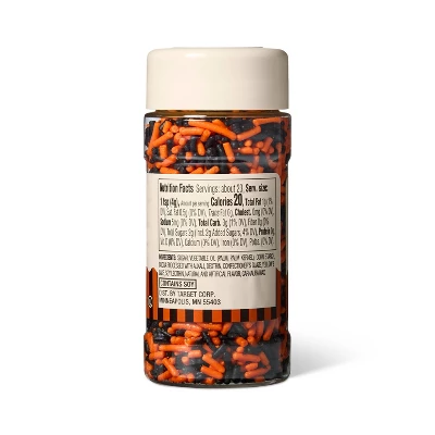 Halloween Orange & Black Sprinkles - 3.3oz - Favorite Day™ 1 Halloween Orange & Black Sprinkles - 3.3oz - Favorite Day™